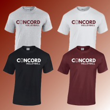 Concord Volleyball Short Sleeve Tee